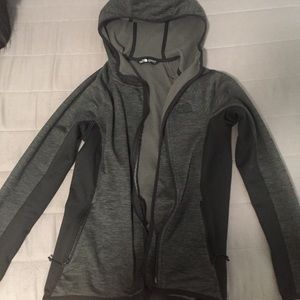 North face zip up jacket / hoodie